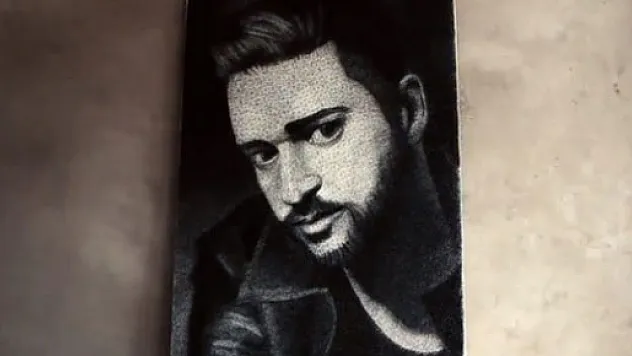 Çivi ve iple yapılan şaheser!