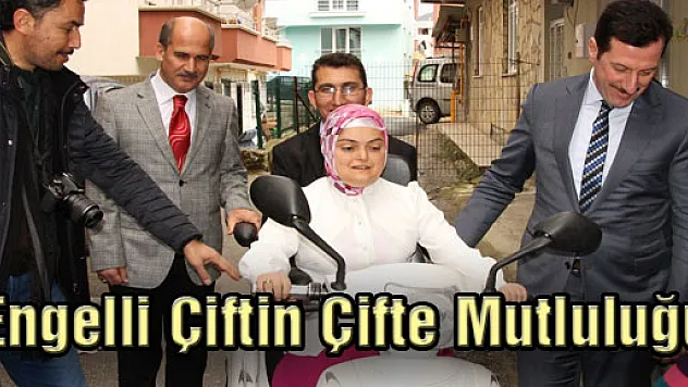 Engelli Çiftin Çifte Mutluluğu