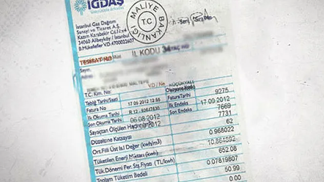 Doğalgaz faturasına 'vade farksız' 3 taksit