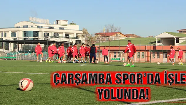 ÇARŞAMBA SPOR'DA İŞLER YOLUNDA!