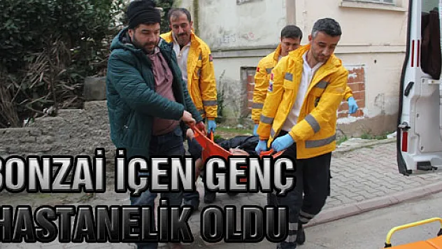 Bonzai İçen Genç Hastanelik Oldu