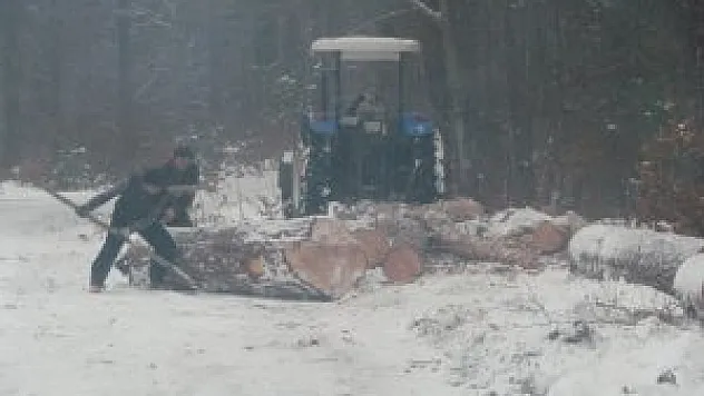 KAR KIŞ DEMEDEN ÇALIŞIYORLAR!