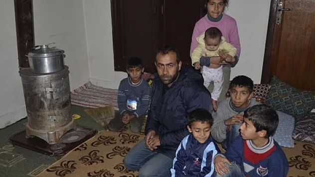 Terörden kaçan aile yoksullukla savaşıyor
