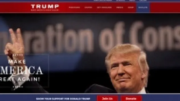 Skorsky, Donald Trump'ın kampanya sitesini hackledi