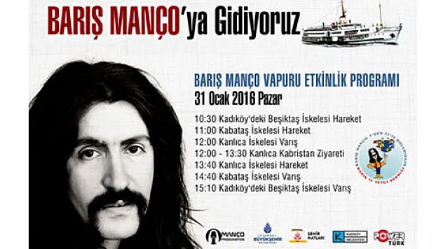 Barış Manço için çok özel anma programı