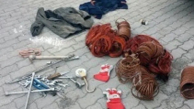 Konya'da 42 bin liralık trafo hırsızlığı