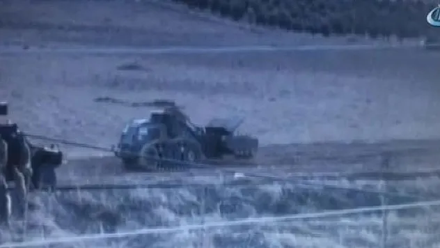 Sınırda mayın temizliği yapan askere ateş açıldı