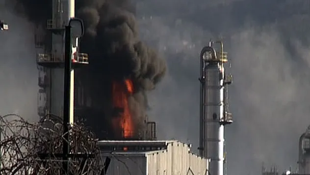 TÜPRAŞ'ta korkutan yangın