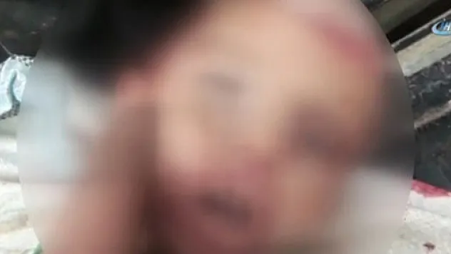 Rus katliamından yeni görüntüler: Çocuklar yanarak can verdi