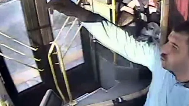 Otobüs şoförü hayat kurtardı