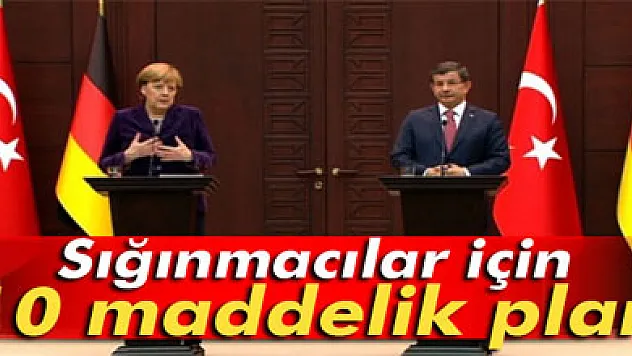 Sığınmacılar için 10 maddelik plan