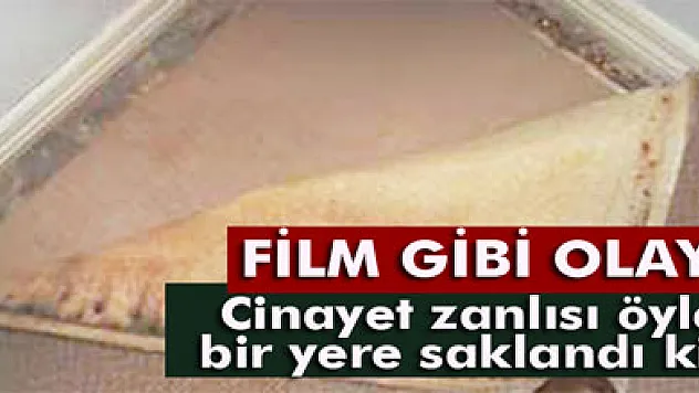 6 aydır halıyla örttüğü çukurda saklanmış