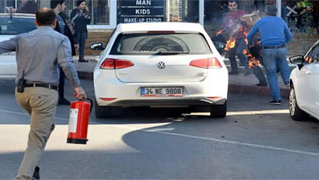 Belediye önünde kendini yakan vatandaştan acı haber