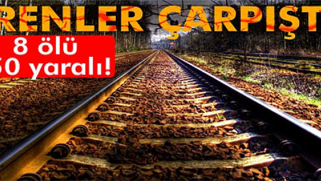 Almanya'da trenler çarpıştı: 8 ölü, 150 yaralı