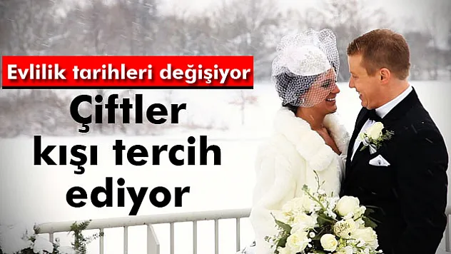 Düğünler yazdan kışa kayıyor