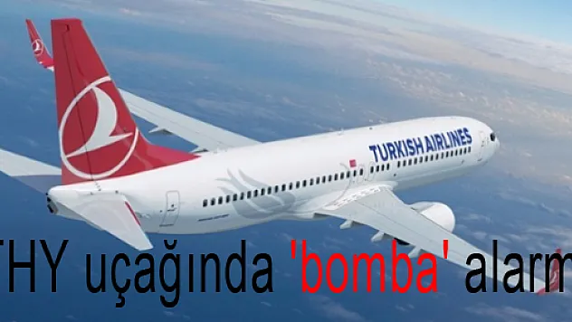 THY uçağında 'bomba' alarmı