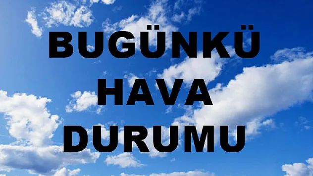 Yurtta hava durumu 