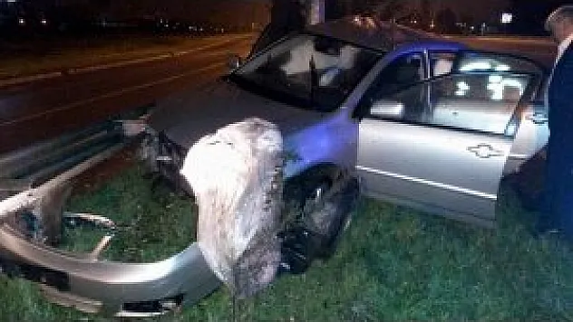 ORDUSPOR KULÜP BAŞKANI TRAFİK KAZASINDA YARALANDI 