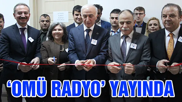 'OMÜ RADYO' YAYINDA