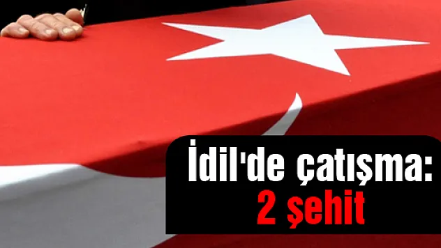 İdil'de çatışma: 2 şehit