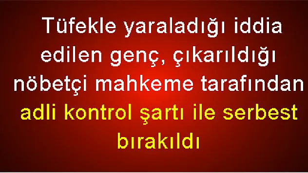 SAMSUN'DA SİLAHLA YARALAMAYA ADLİ KONTROL