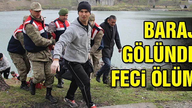 Baraj Gölüne Düşen Genç Boğuldu