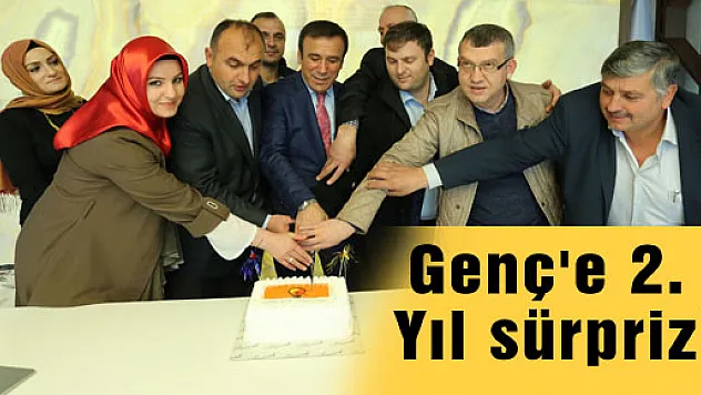 Genç'e 2. Yıl sürprizi