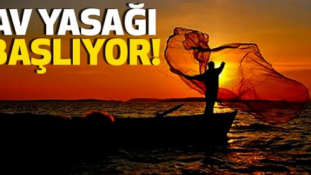  İç Sularda Av Yasağı Başlıyor