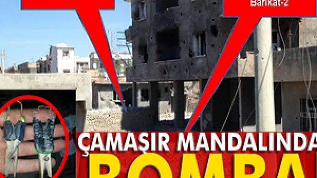 PKK'lı teröristler çamaşır mandalından el yapımı bomba düzeneği hazırladı