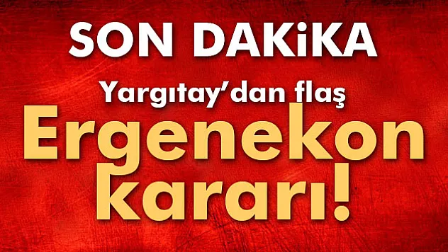 Yargıtay Ergenekon davası kararını usulden bozdu
