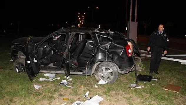 SAMSUN'DA OTOMOBİL TAKLA ATTI: 7 YARALI