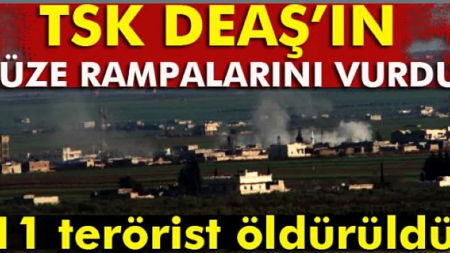 DEAŞ hedefleri imha edildi! 11 terörist öldürüldü