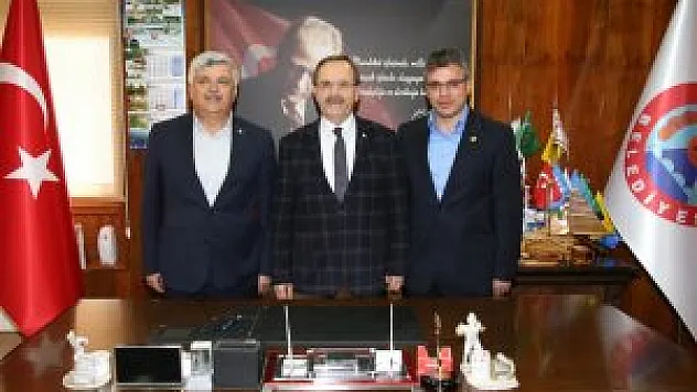 MEMUR-SEN'DEN BAŞKAN ŞAHİN'E ZİYARET