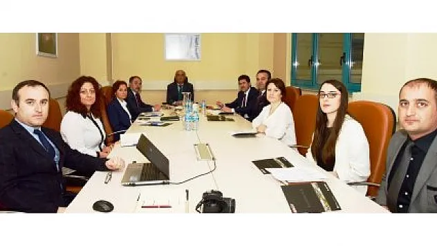 BAŞKAN YILMAZ'A ULAŞIM MASTER PLANI BRİFİNGİ