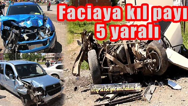 FACİAYA KILPAYI : 5 YARALI