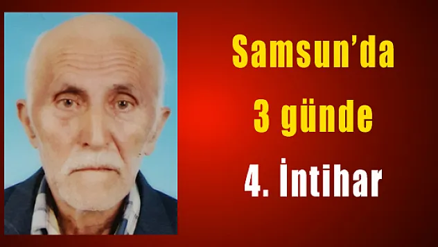 Samsun'da 3 günde 4. İntihar 