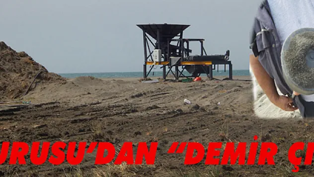 DURUSU'DAN 'DEMİR MADENİ' ÇIKTI...