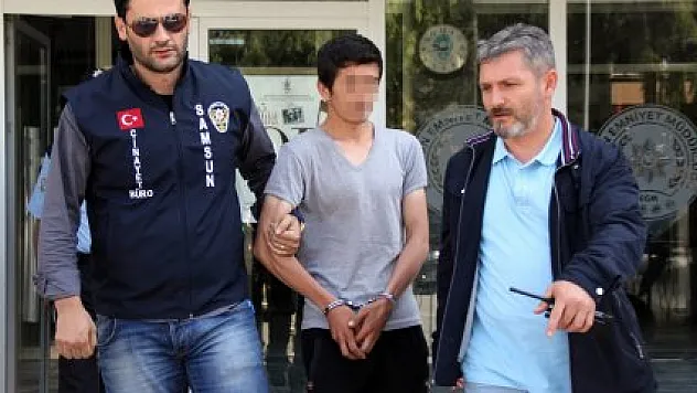 MADDE BAĞIMLISI GENÇ İŞE GİDEN BAYANIN PARASINI GASP ETTİ