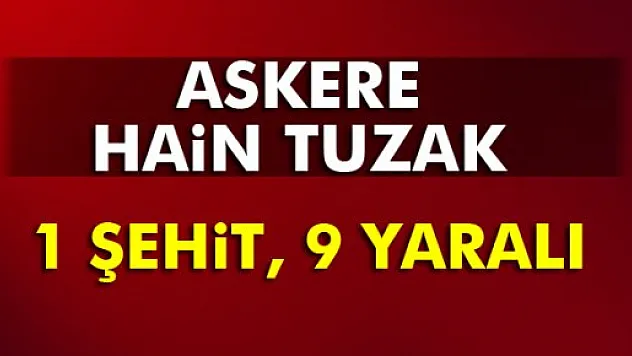 Nusaybin'de patlama: 1 şehit, 2'si ağır 9 yaralı