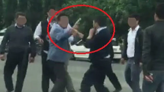 OTOBÜS TERMİNALİNDE SİLAHLI KAVGA