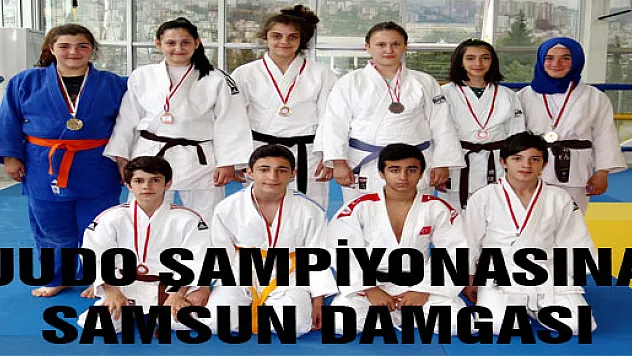  JUDO ŞAMPİYONASINA SAMSUN DAMGASI