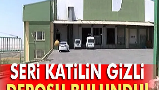 Seri katilin kiraladığı iddia edilen depoya polis baskını!