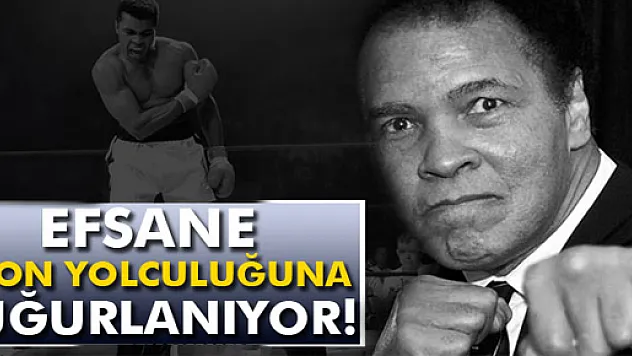 Muhammed Ali son yolculuğuna uğurlanıyor