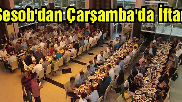 Sesob'dan Çarşamba'da İftar