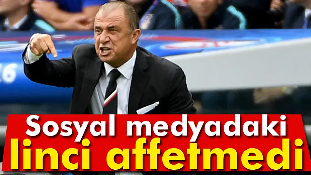 Fatih Terim ve ailesi sosyal medyadan linci affetmedi