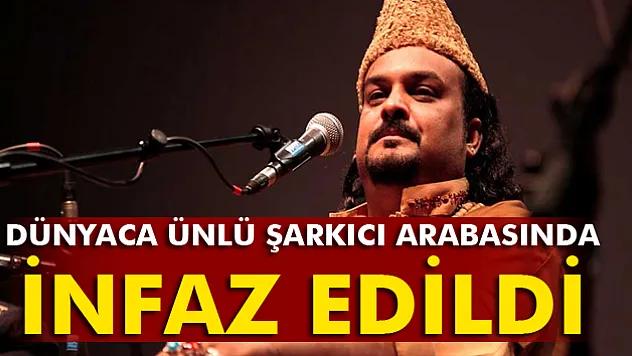 Pakistanlı ünlü şarkıcı Amjad Sabri, arabasında öldürüldü