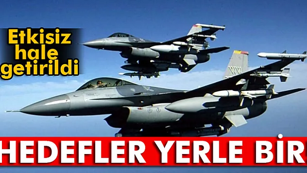 Irak'ın Haftanin bölgesinde terör örgütü hedefleri vuruldu