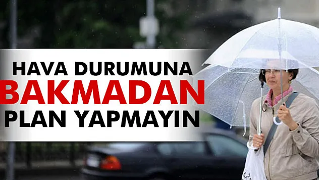 01 Temmuz 2016 yurtta hava durumu