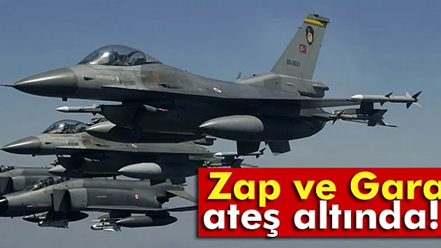 TSK'dan Zap ve Gara bölgelerine hava harekatı