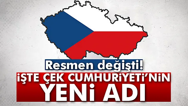 Çek Cumhuriyeti'nin Adı 'Çekya' oldu